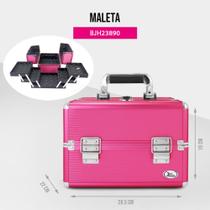Maleta Profissional de Maquiagem Pink Jacki Design Maleta Profissional de Maquiagem Pink Jacki Design