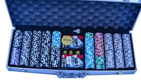Maleta Profissional de Poker - 500 Fichas WPT 13g Maleta Profissional de Poker - 500 Fichas WPT 13g
