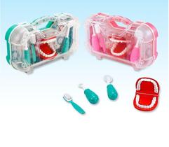 Maleta Profissões Mini Dentista Brinquedo Verde