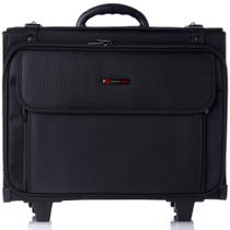 Maleta rolante Alpine Swiss, bolsa para laptop, lado rígido, nylon