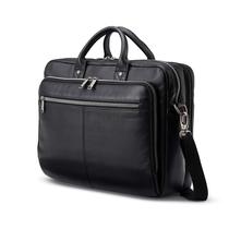 Maleta Samsonite Classic Leather Toploader preta