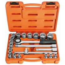 Maleta Soquetes Estriados 1/2" 22 Pc Tramontina PRO 44833522