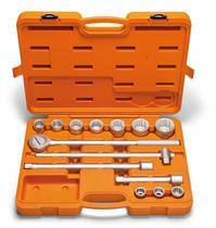 Maleta Soquetes Estriados 3/4 14 Un Milímetros 853214 Maleta Soquetes Estriados 3/4 14 Un Milímetros 853214