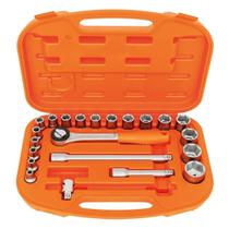 Maleta Soquetes Tramontina PRO 1/2'' 22 Peças Maleta Soquetes Tramontina PRO 1/2'' 22 Peças