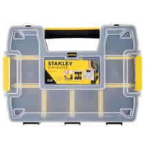 Maleta SortMaster 14022 com 14 Compartimentos Stanley