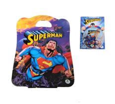 Maleta Superman Pasta com CD Livros Pedagógicos Super Homem