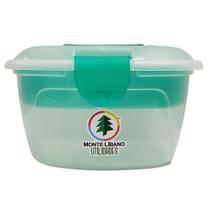 Maleta Transparente Maxi Box 28X25X18cm - Monte Líbano Maleta Transparente Maxi Box 28X25X18cm - Monte Líbano