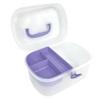 Maleta Transportadora Grande Transparente Multiuso Acessórios