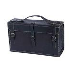 Maleta vaqueta preta ledan 44x30x15cm Maleta vaqueta preta ledan 44x30x15cm