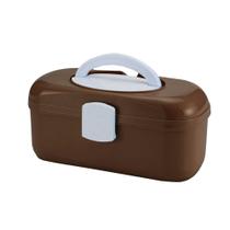 Maleta Versátil Organizador Plástico Com Alça 6 Divisórias - Monte Líbano