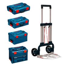 Maletas L-BOXX 306 238 136 102 e Carrinho de Transporte BOSCH Maletas L-BOXX 306 238 136 102 e Carrinho de Transporte BOSCH