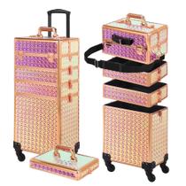 Maletín Cosmético Somduy Organizer de Maquillaje Rodante 5 en 1 Maletín Cosmético Somduy Organizer de Maquillaje Rodante 5 en 1