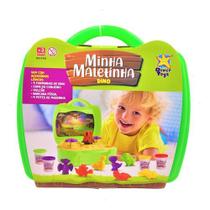 Maletinha De Brinquedo Dino Massinha De Modelar Acessórios