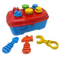 Maletinha de Ferramentas Infatil 9pçs Educativa - Divplast Maletinha de Ferramentas Infatil 9pçs Educativa - Divplast