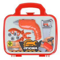 Maletinha de Ferramentas Oficina Work Kids Samba Toys Maletinha de Ferramentas Oficina Work Kids Samba Toys