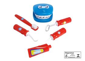 Maletinha Dr Dentista Samba Toys com Boca e Acessorios Brinquedo Infantil Recreativo Pedagogico Maletinha Dr Dentista Samba Toys com Boca e Acessorios Brinquedo Infantil Recreativo Pedagogico