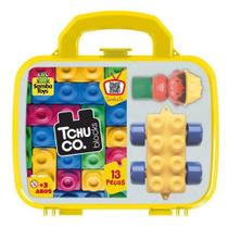 Maletinha Infantil Tchuco Blocos De Montar Samba Toys