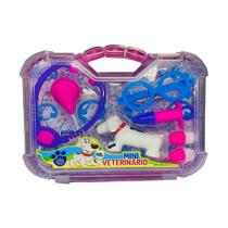 Maletinha Mini Veterinário Rosa - 277 - Pakitoys - PAKIPLAST