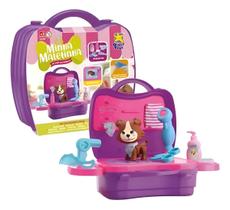 Maletinha Pet Shop Banho Ducha Com Água Brinquedo Meninas