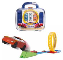 Maletinha Race Com Carrinhos E Lançador 0806 - Samba Toys