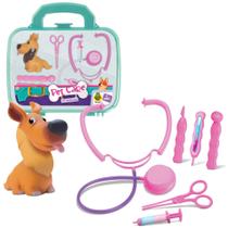 Maletinha Veterinária Com Cachorrinho E Acessórios - Samba Toys Maletinha Veterinária Com Cachorrinho E Acessórios - Samba Toys