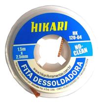 Malha dessoldadora 2,5 Mn No-clean Removedor Solda Hikari