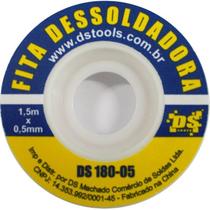 Malha Dessoldadora DS 180 0,5mm x 1,5m DS TOOLS Malha Dessoldadora DS 180 0,5mm x 1,5m DS TOOLS