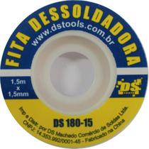 Malha Dessoldadora DS 180 1,5mm x 1,5m Malha Dessoldadora DS 180 1,5mm x 1,5m
