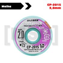 Malha dessoldadora GOOT de cobre CP-2015 (2,0mm)