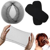 Malha elástica invisível Hair Net Smilco Elasticity 100 unidades Malha elástica invisível Hair Net Smilco Elasticity 100 unidades