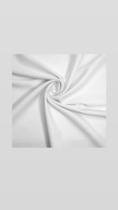 Malha fitneess poliéster branco 1,0m compr. x 1,60m larg.