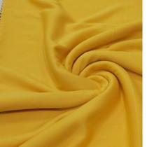 Malha Helanca Lisa Amarelo Ouro