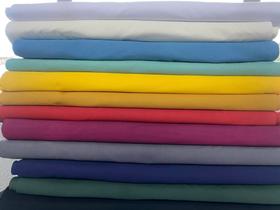 Malha por metro cor azul claro