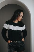 Malha Raiany Black/White Doppi