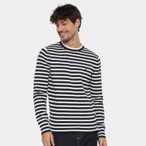 Malha Tommy Hilfiger Listrada Masculina