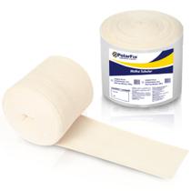 Malha tubular de algodão 08 cm x 25 m