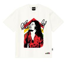 Malhão Exclusivo Black Nine Bob Marley Rasta- Off White - B91242 Malhão Exclusivo Black Nine Bob Marley Rasta- Off White - B91242