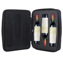 Malinha de vinhos para 3 garrafas 750ml - malíssima wine bag Malinha de vinhos para 3 garrafas 750ml - malíssima wine bag