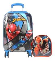 Malinha Infantil Homem Aranha Spider Man 4 Rodinha Lancheira