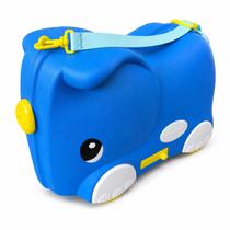 Malinha Infantil JumboBaby Elefantinho Azul Resistente de Bordo para Viagens Meninos Malinha Infantil JumboBaby Elefantinho Azul Resistente de Bordo para Viagens Meninos