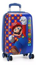 Malinha Mala Escolar Ou Bordo Infantil Super Mario Bros 360 Malinha Mala Escolar Ou Bordo Infantil Super Mario Bros 360