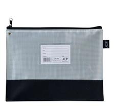 Malote Com Zíper Acp Em Nylon (22x30 cm) ML-22 c/ 5 Unidades