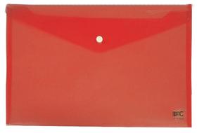 Malote Plástico Com Botão Ref. 9653 Vermelho dac Malote Plástico Com Botão Ref. 9653 Vermelho dac