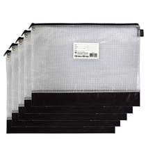 Malote Telado Grande Com Zíper 40 X 32 cm Dac 5 Unidades