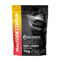 Maltodextrina 1 Kg - 100% Puro Importado - Soldiers Nutrition