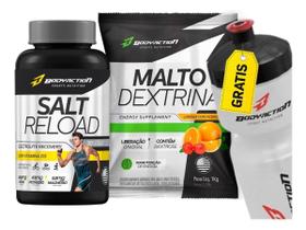 Maltodextrina 1kg + Salt Reload Cápsulas de Sal + Squeeze Bodyaction