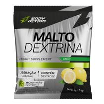 Maltodextrina Dextrose Body Action Limão 1kg -