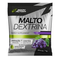Maltodextrina Dextrose Body Action Uva 1kg -