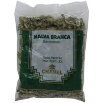 Malva Branca Folhas A Granel 30G Chámel - Chamel