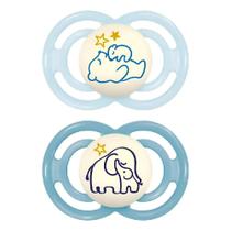MAM Perfect Night 6 Meses Embalagem Dupla Azul - Mam Baby